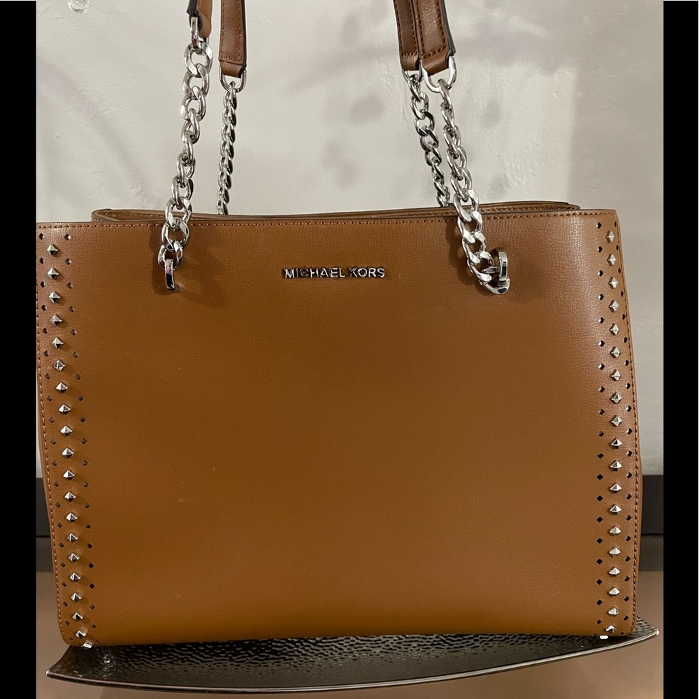Michael Kors leather tote